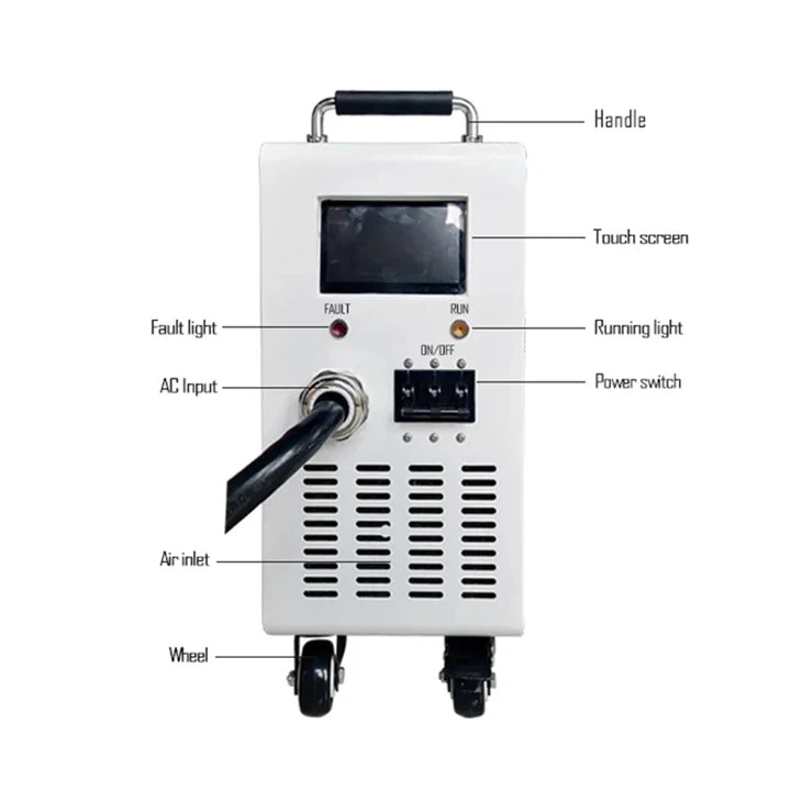 CCS Type2 Moveable DC Electric Car EV Charger 30KW